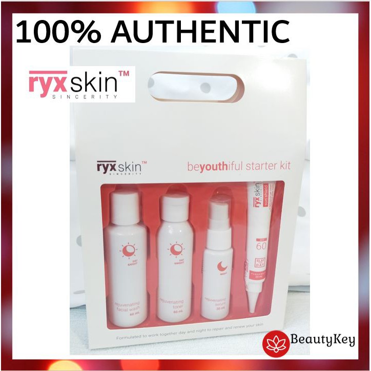 RYX Skincerity Rejuvenating STARTER KIT | Shopee Philippines