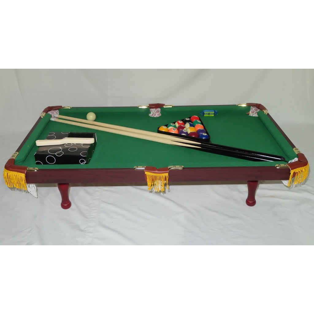 billiard table size