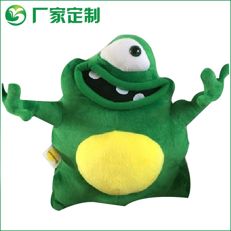 green monster plush