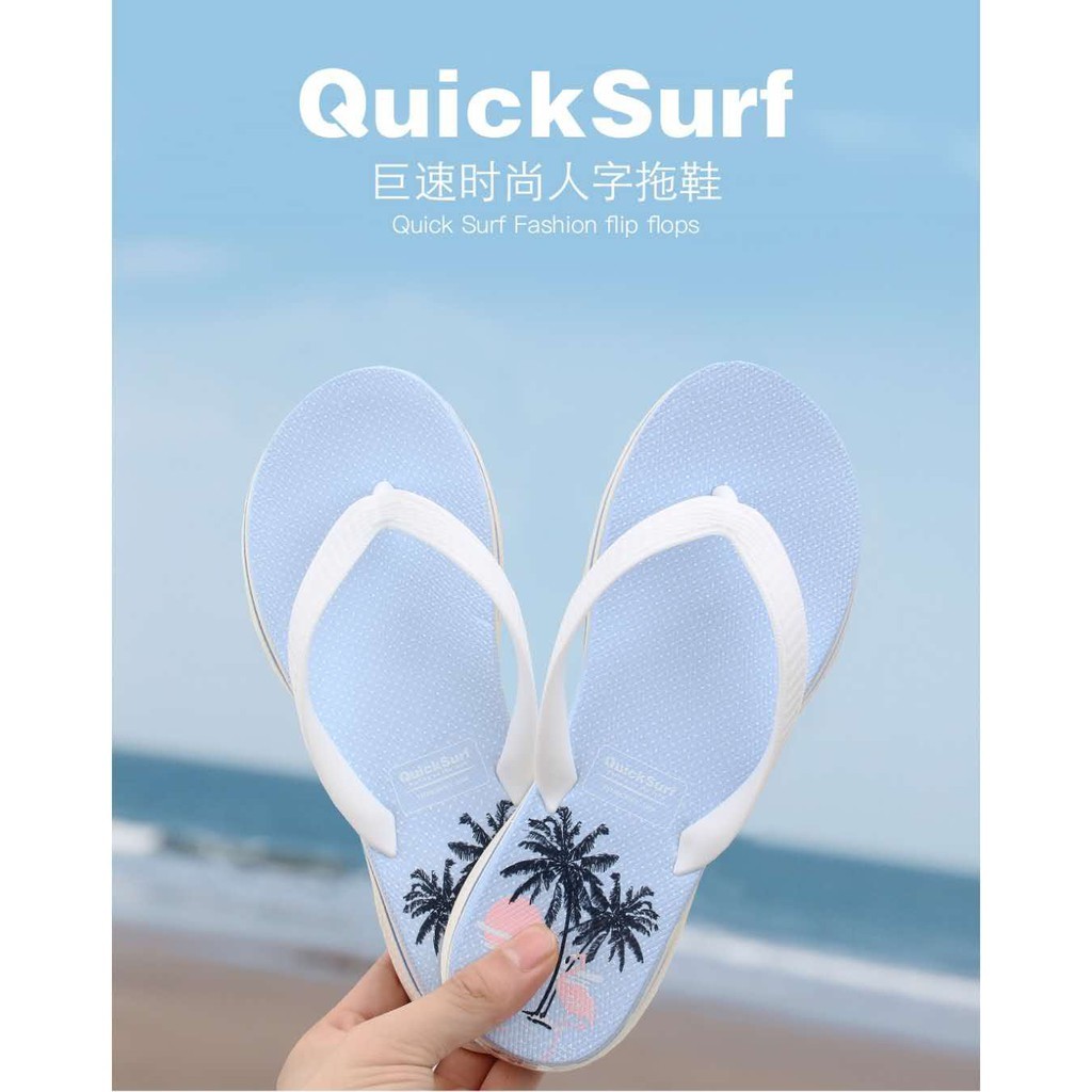 beach and flip flops