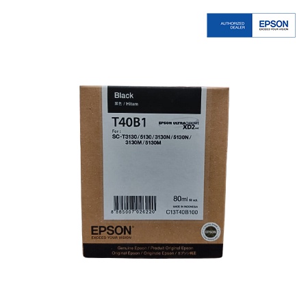 Epson SC T3130 T3130N T5130 Ink Black T40B1 80ml | Shopee Philippines