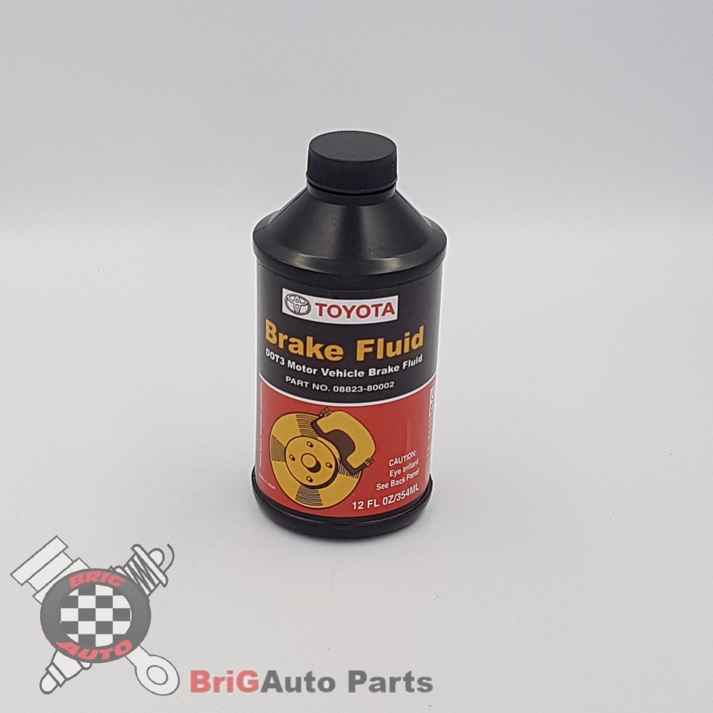 Toyota Genuine Brake Fluid DOT 3 12FL OZ/345ML 0882380002 Shopee