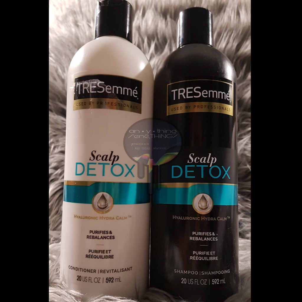TRESEMME SCALP DETOX BUNDLE PACK (SHAMPOO & CONDITIONER) Shopee