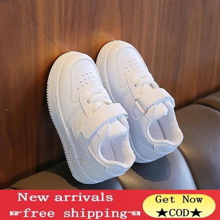 SENMA White Shoes For Kids Boys Girls Fashion Rubber Shoes Korean Baby ...