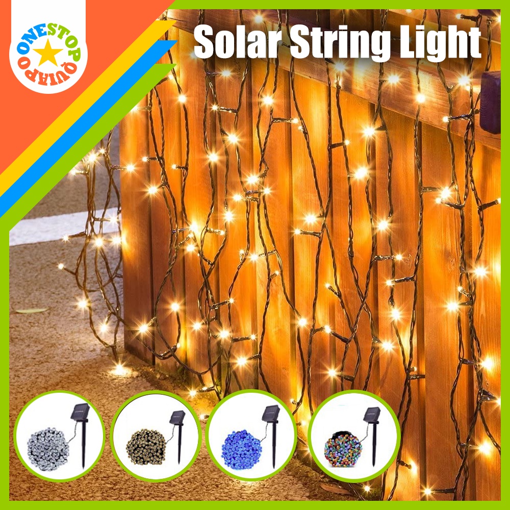 OSQ 100/200LED Solar String Light Outdoor Solar Christmas Light