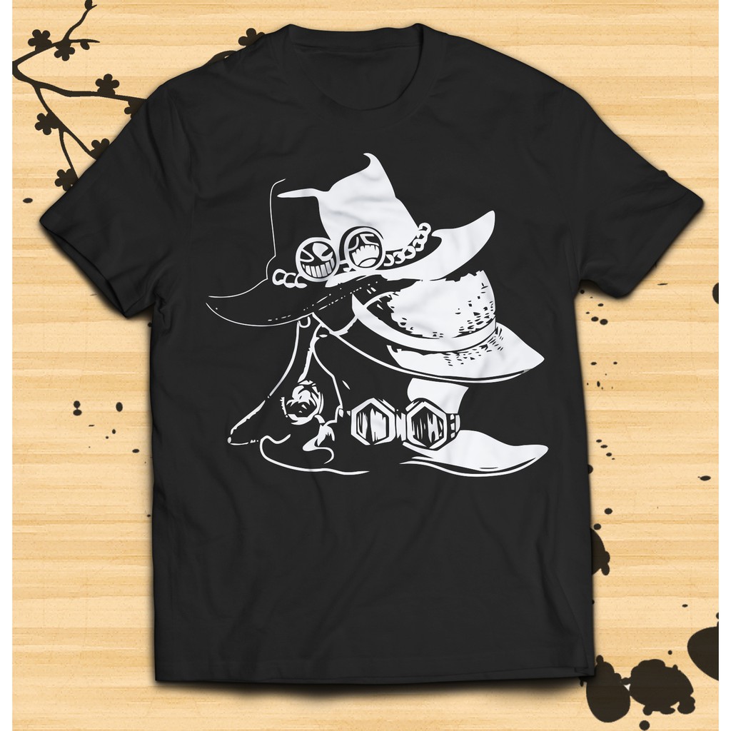 One Piece Anime Ace Sabo Luffy Asl Shirt Shopee Philippines