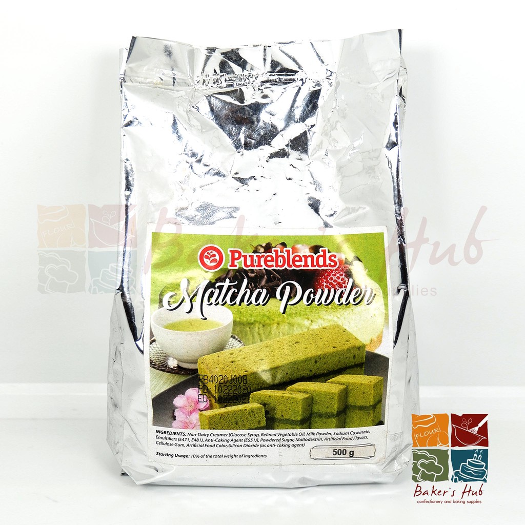 Pureblends Matcha Flavor Powder 500g Shopee Philippines