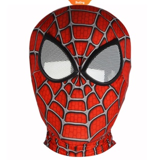 The Avengers Iron Spiderman No Way Home Miles Morales Deadpool Elastic Mask Spider Man Headcover Cosplay Headgear For Adult Kids [BL] #9