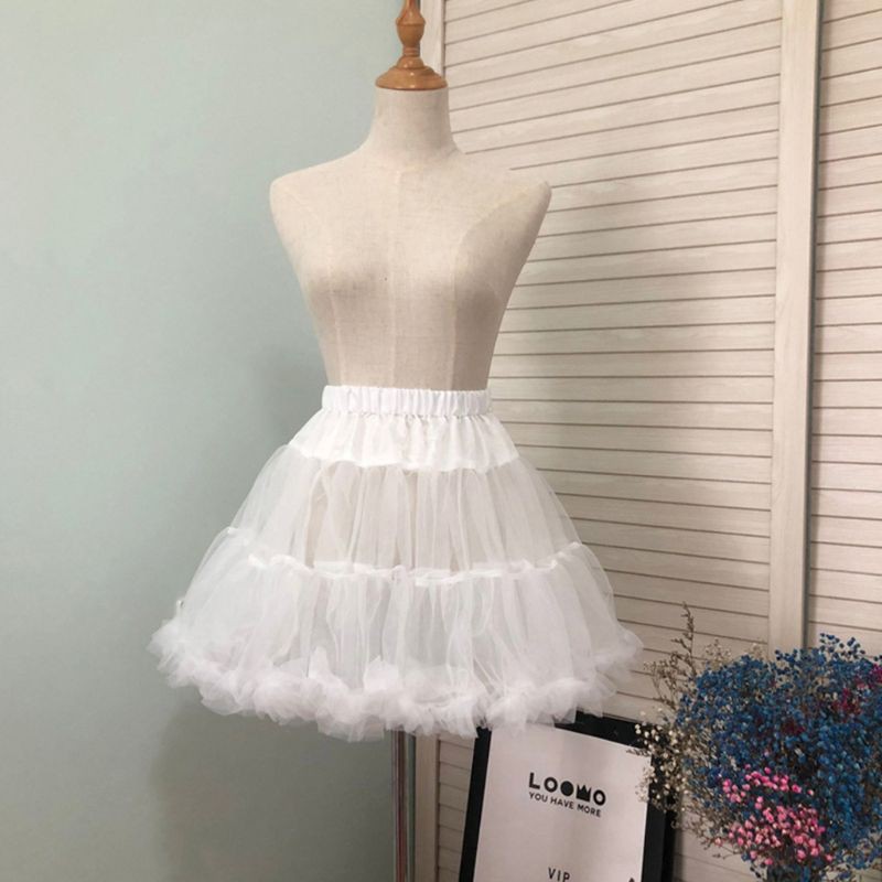 short white tutu dress