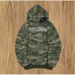 pull and bear hoodie army