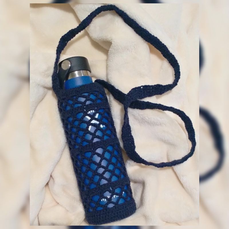 Crochet Tumbler Holder (Hydro flask holder) Shopee Philippines