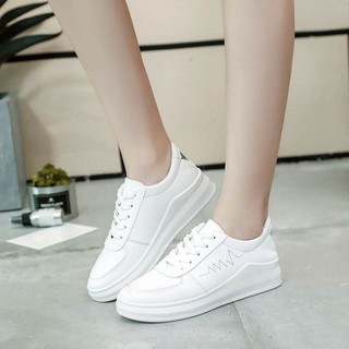 「KAEVE」cheap NEW korean fashion rubber white shoes for women sneakers ...