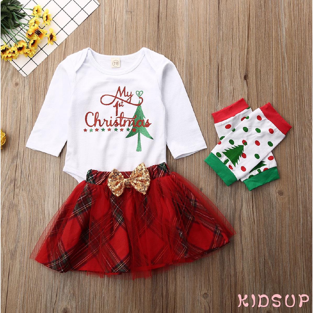 my first christmas romper