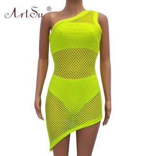 neon green dress plus size