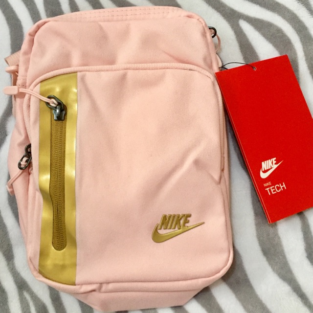 nike tech sling bag pink