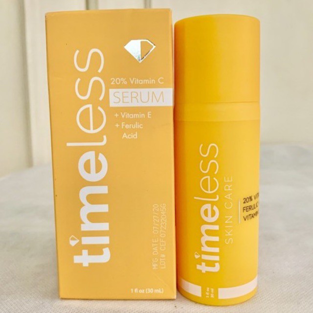 Timeless Skin Care 20% Vitamin C Plus E Ferulic Acid Serum ...