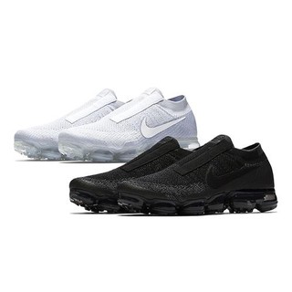 all black vapormax no laces