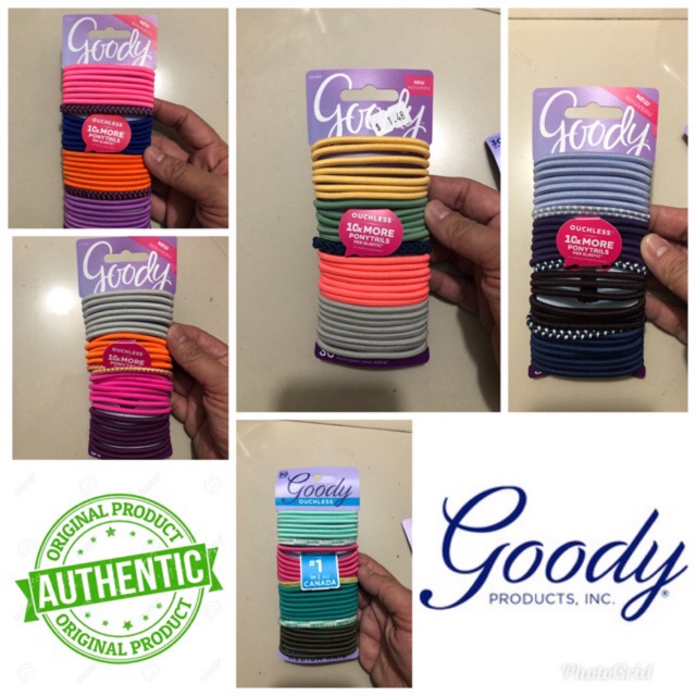 Goody Hair Ties Non Metal Elastics 30 Pcs Lowest Price Shopee