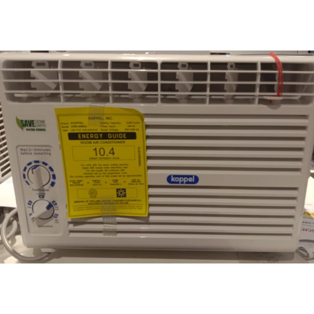 Koppel manual window type aircon .6hp .75hp 1hp 1.5hp 2hp Shopee