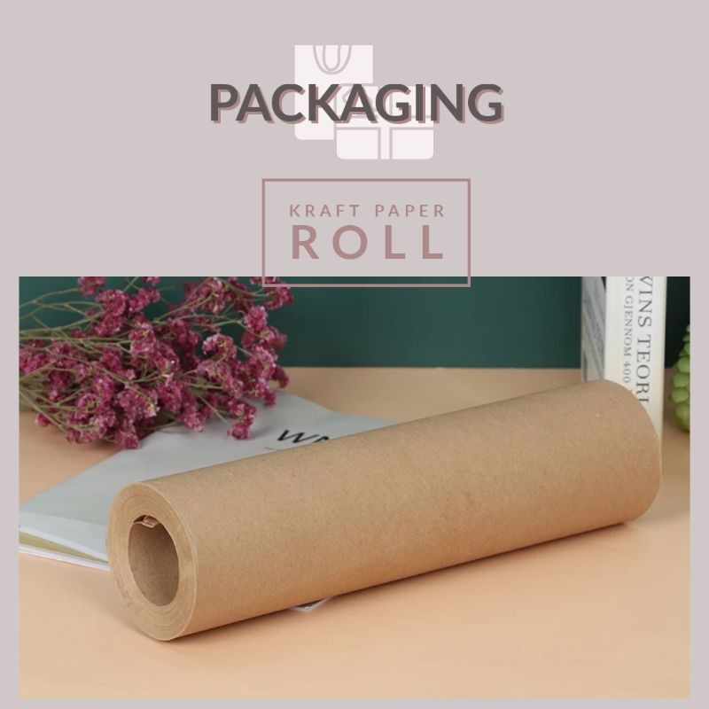 Kraft Paper Roll (90gsm thickness) | Shopee Philippines