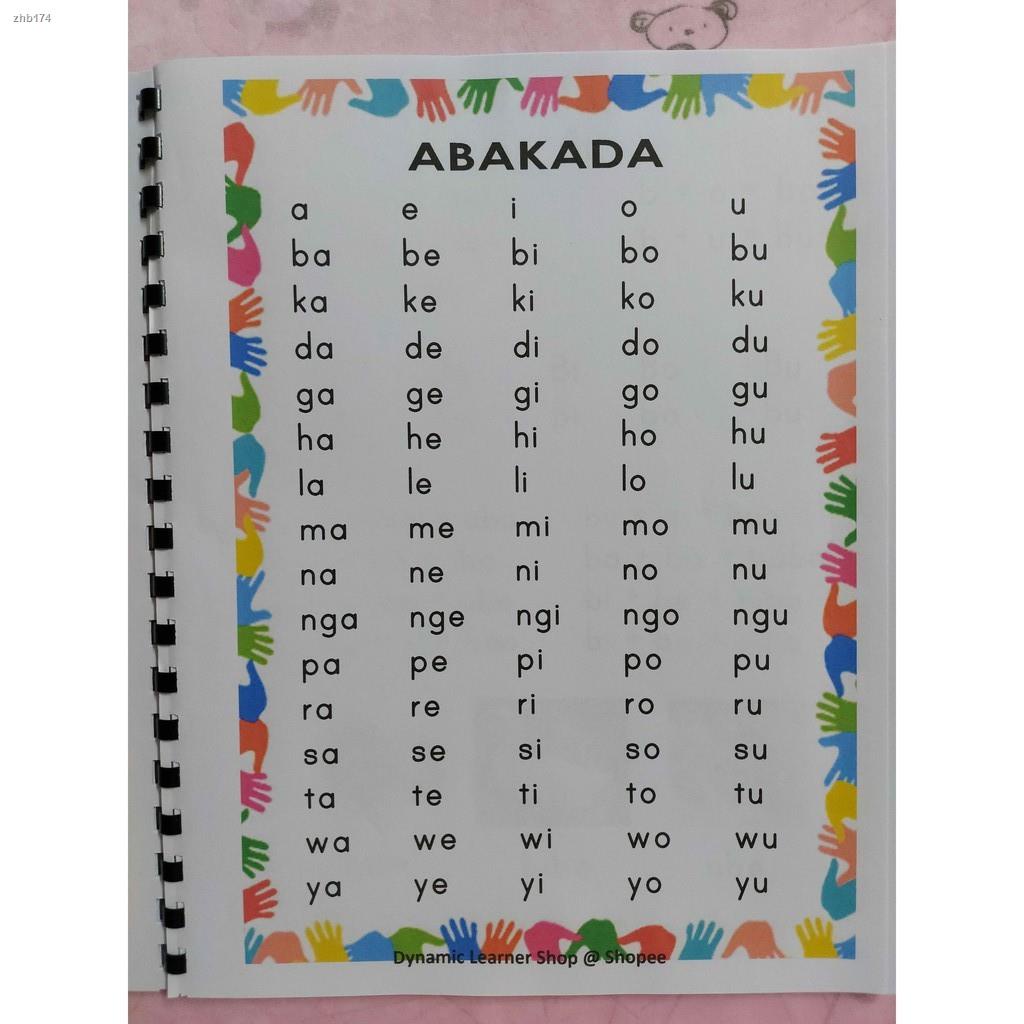 Abakada Book 2 41 Pages Mga Pantig Ng Abakada Pagsasanay Sa Pagbasa Sa Filipino alog Presyo Lang 323