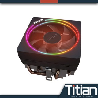 AMD Wraith Prism Led Rgb Cooler Fan (Original) (Hugot sa Box ng Ryzen 7) (Pre-applied Thermal Paste)