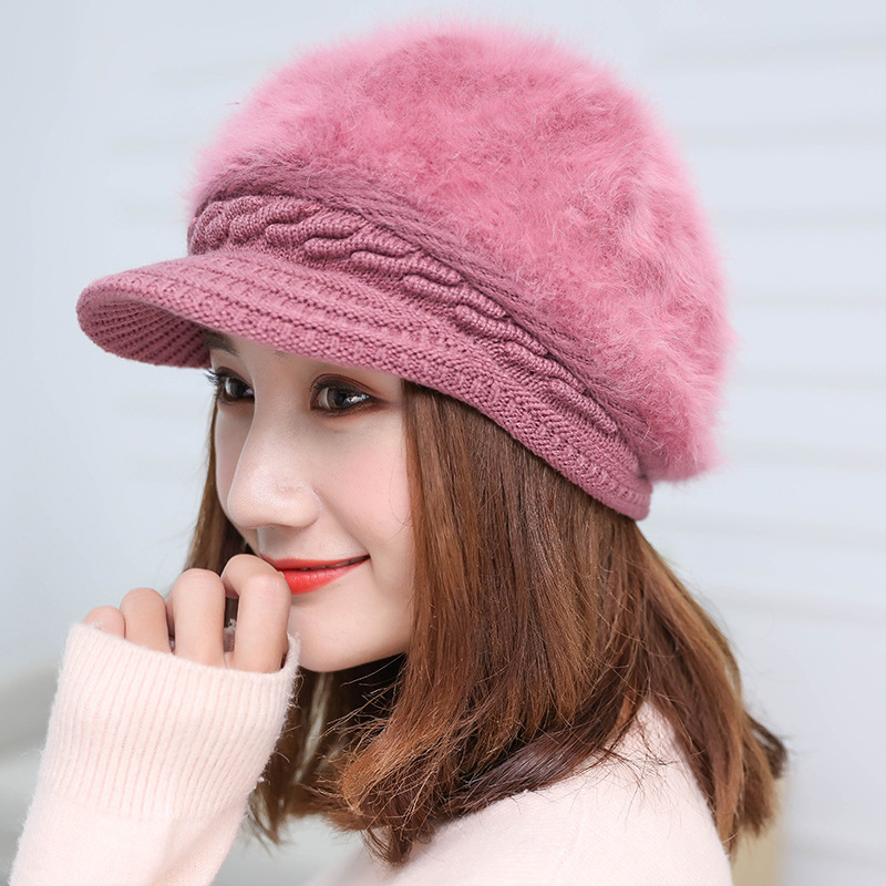 Women Ladies Winter Warm Knitted Crochet Slouch Baggy Beret Beanie Hat Cap 