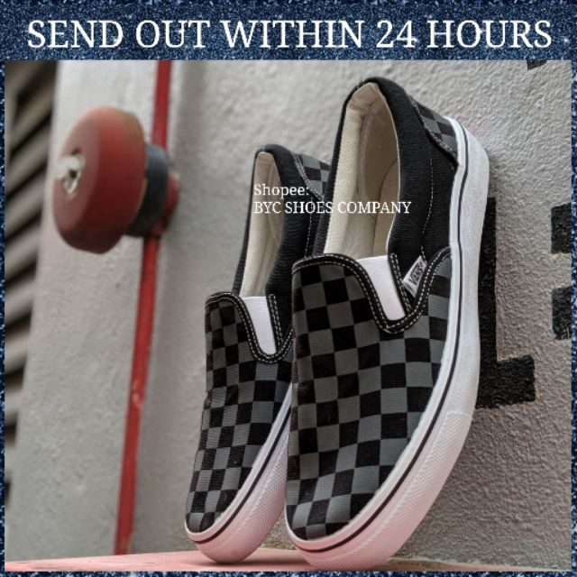 pewter checkered vans