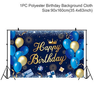 Happy Birthday backdrop decorations Happy New Year backdrop cloth foil  curtain party decorations Party Backdrop For Birthday Photo background  party backdrop décor happy birthday banner set background wall cloth 18 30  40