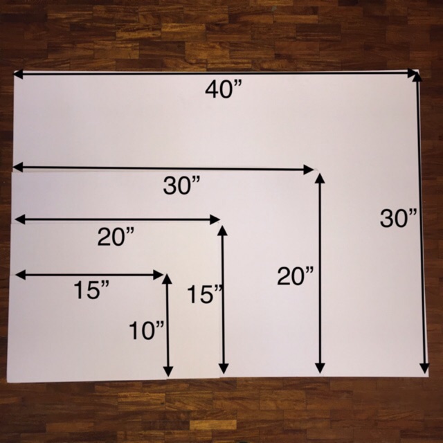 Illustration Board Sizes