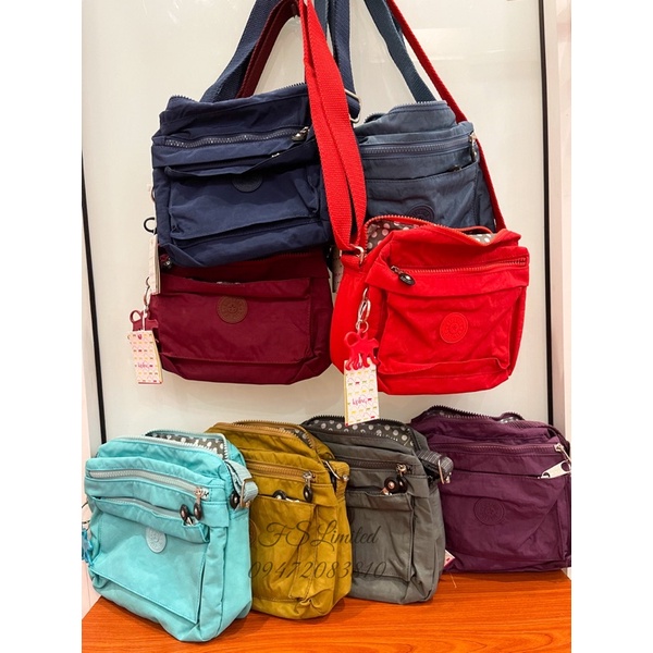 Kiplings Square Type Crossbody Bag Plain Made in Vietnam Shopee