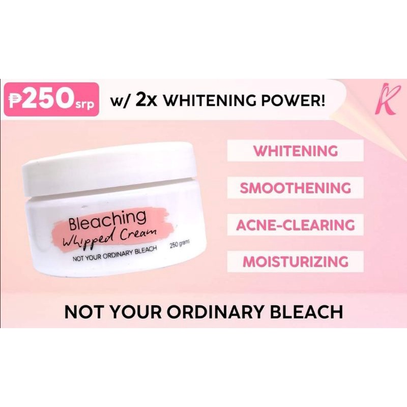 Bleaching Whipped Cream kbeaute Shopee Philippines