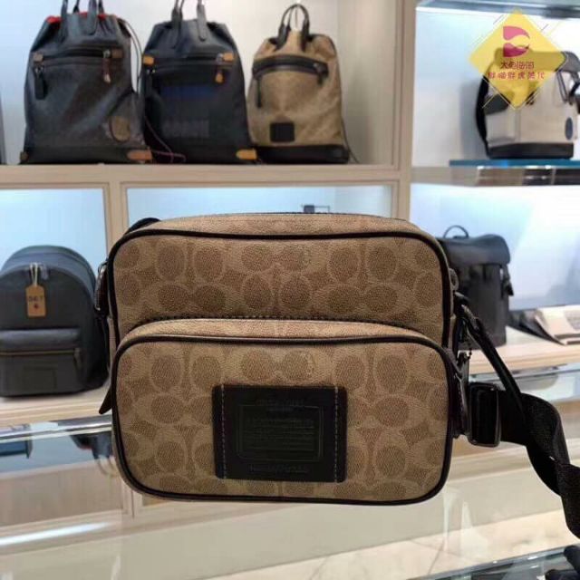 coach academy sling bag