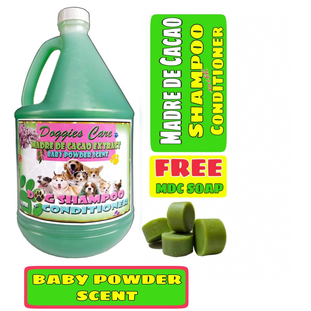 Madre de Cacao Shampoo & Conditioner with Guava Extract Baby Powder