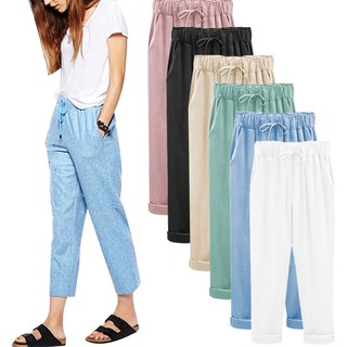 plus size womens linen pants