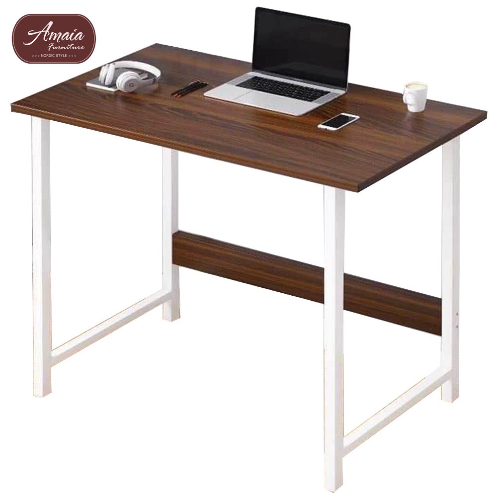 High quality modern minimalist computer desk solid wood study home
