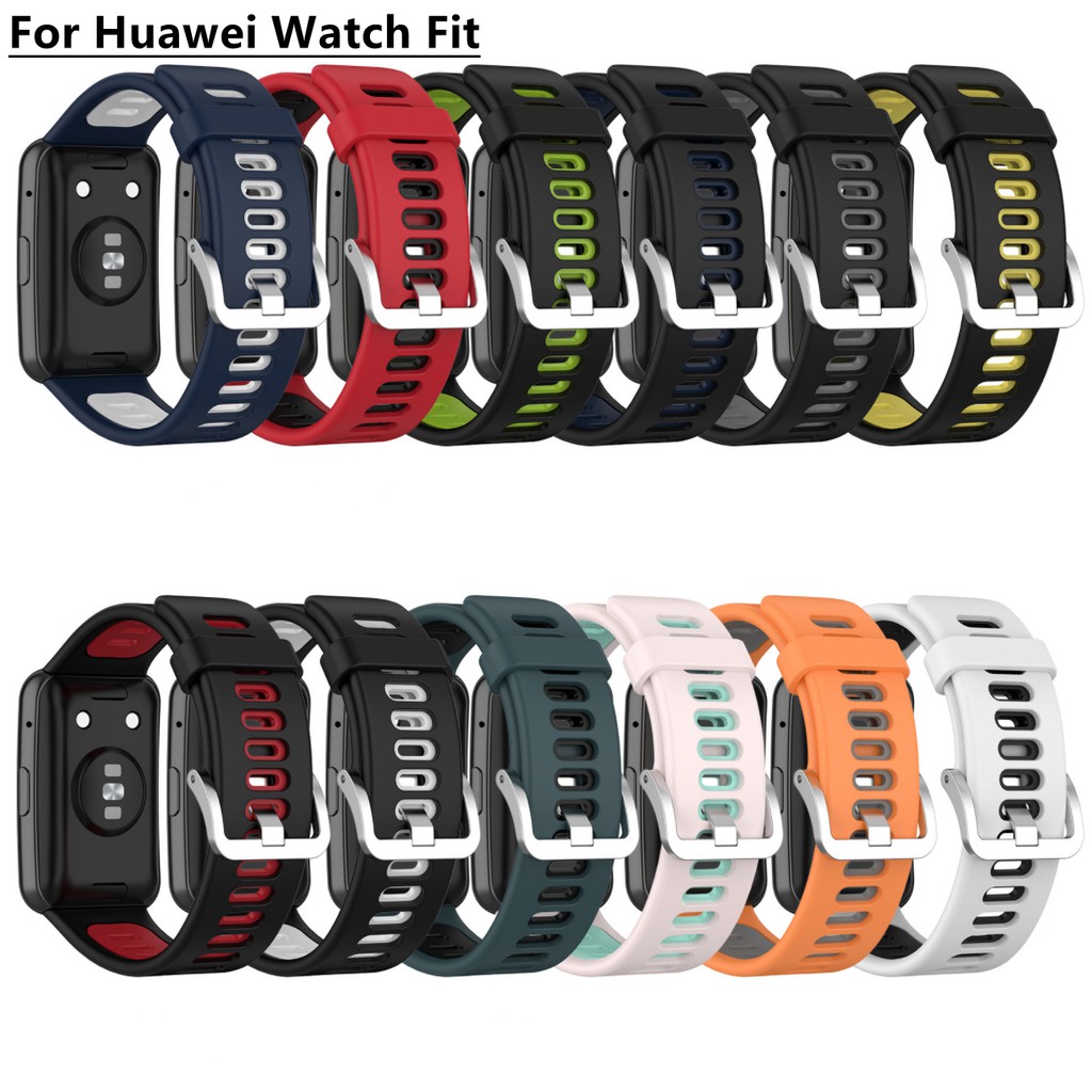 Huawei Watch Fit Strap Soft Silicone Band For fit watch Bracelet Wrist Watchband With Tool For
