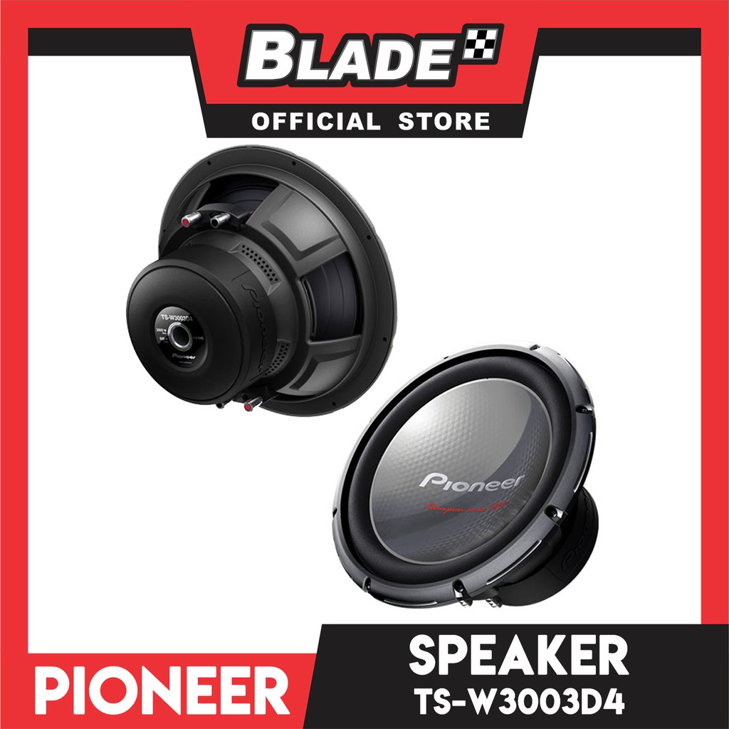 pioneer dual voice coil subwoofers