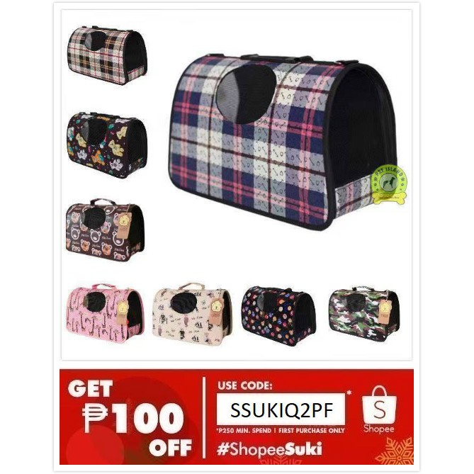 pet carrier shopee