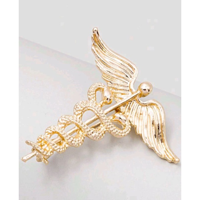 Caduceus Medical Symbol Brooch/ Nursing Brooch/ Doctor Brooch WITH BOX Shopee Philippines
