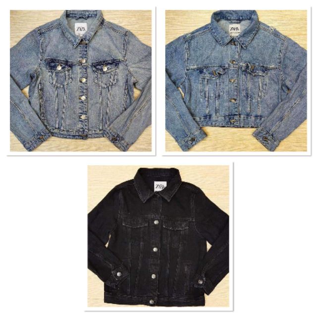 denim jacket with crop top