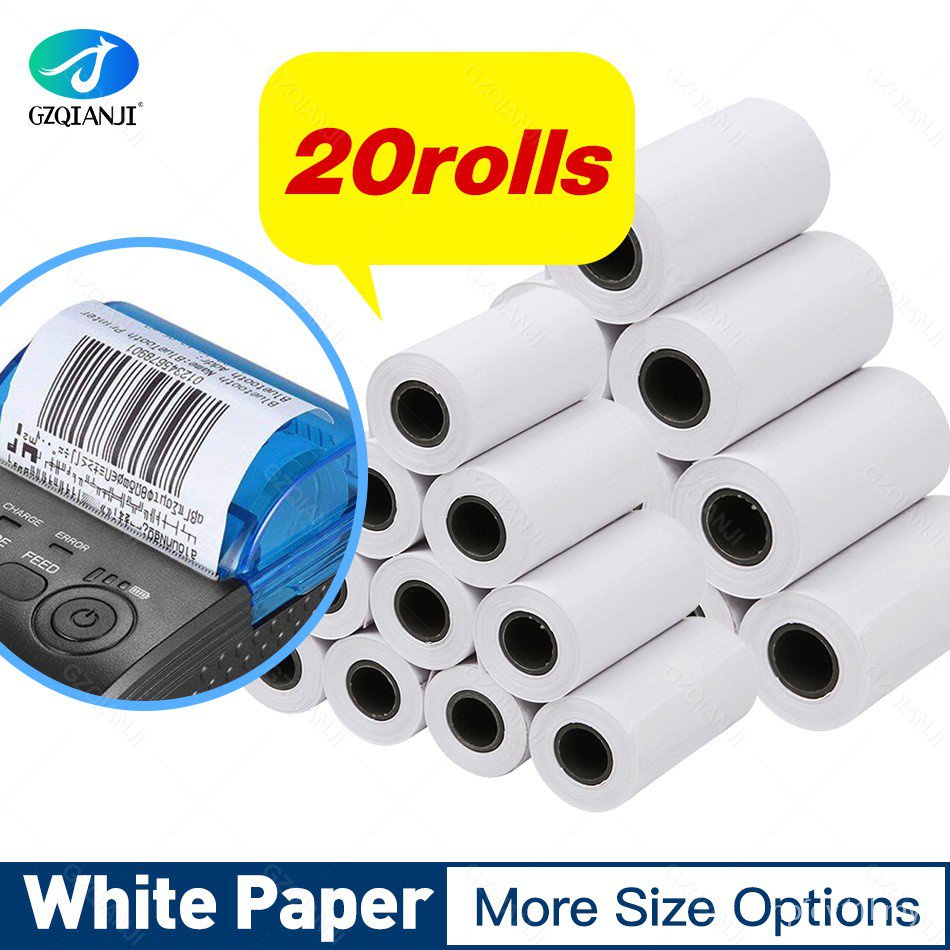Gzpaper5830 Thermal Paper Receipt Printer Paper Pos Printer 58mm Paper 5830mm For Mobile Pos 4626