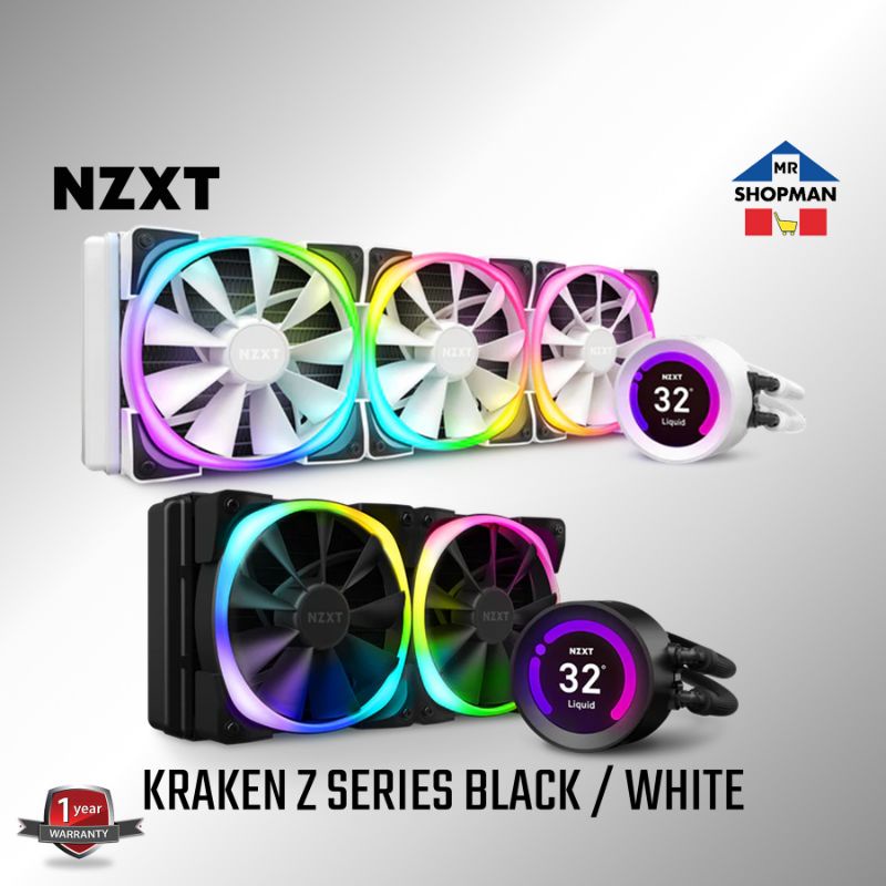 CPUクーラー NZXT KRAKEN Z73 簡易水冷CPUクーラー 液晶モニタ搭載 RGB