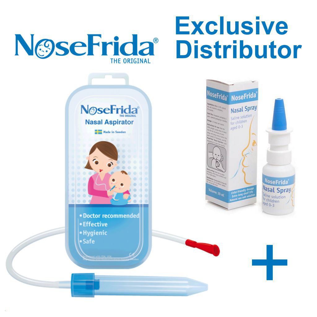 Nosefrida The Snot Sucker Saline Kit ( Nose Frida Nasal Aspirator