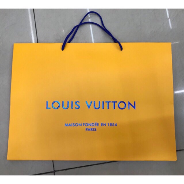 authentic louis vuitton paper bag