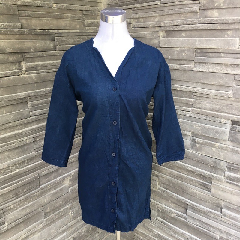 monki denim shirt