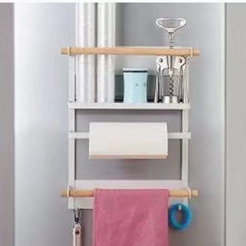 Dapur Peti Sejuk Rak Gantung Tanpa Buat Lubang Rak Magnet Dapur Peti Sejuk Rak Gantung Tanpa Buat Lubang Rak Magnet