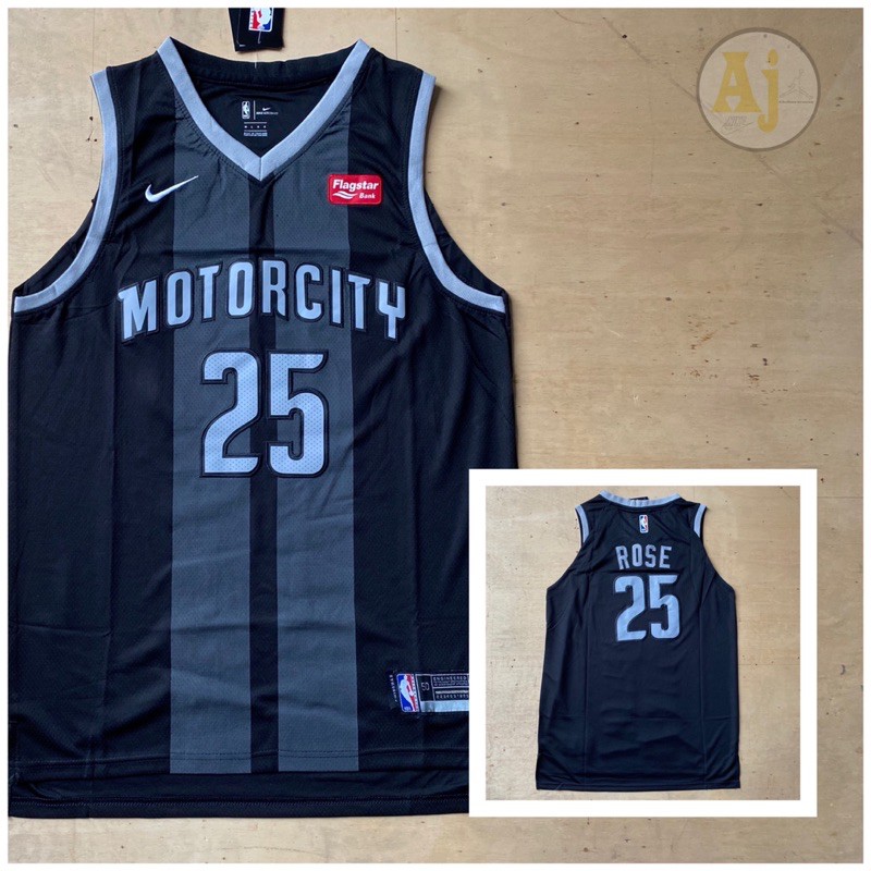 derrick rose pistons jersey nike