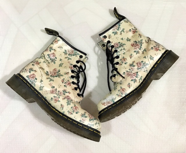 floral doc martens