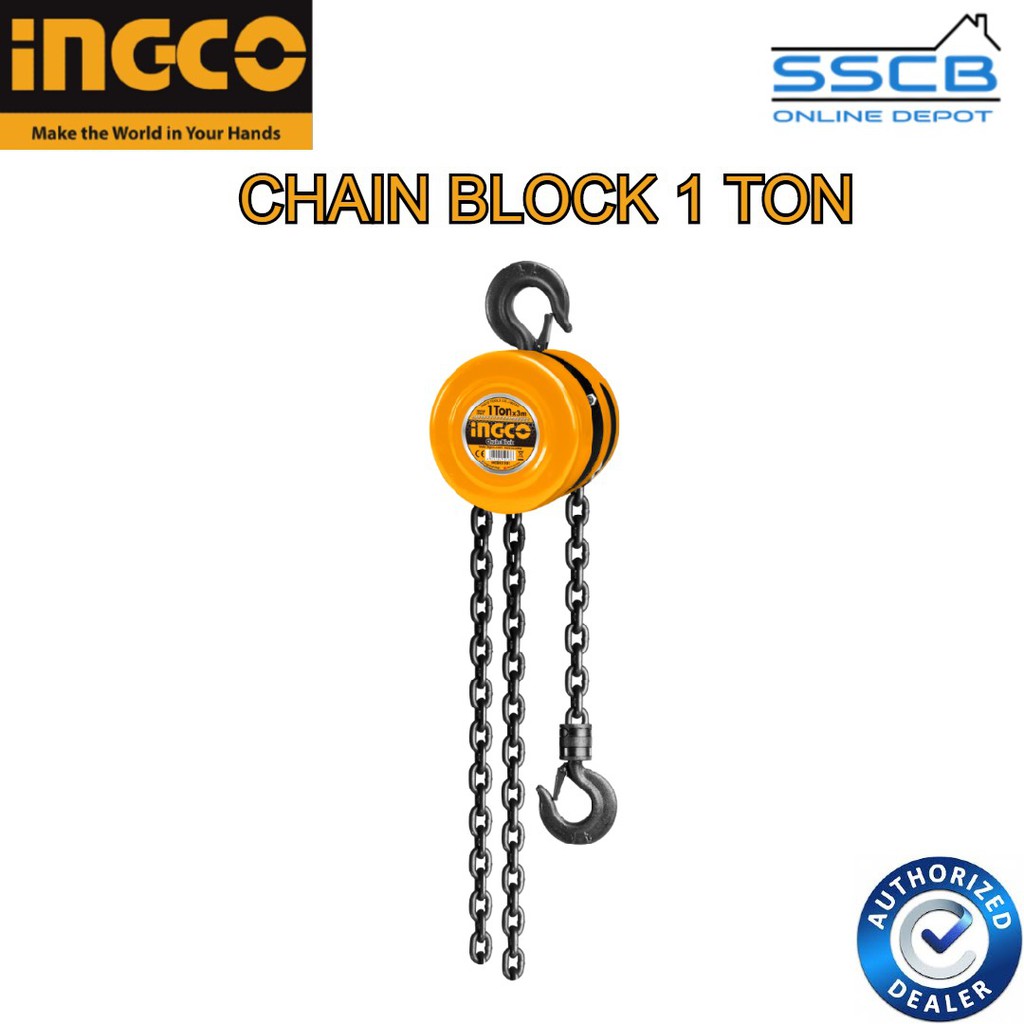 Ingco Chain Block 1 Ton Shopee Philippines